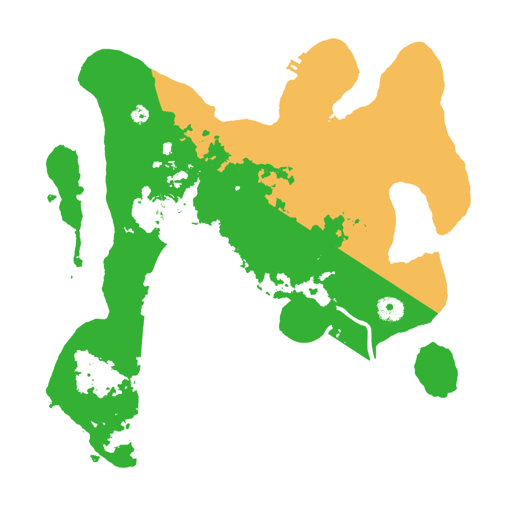 Biome Rust Map: Procedural Map, Size: 3000, Seed: 32713