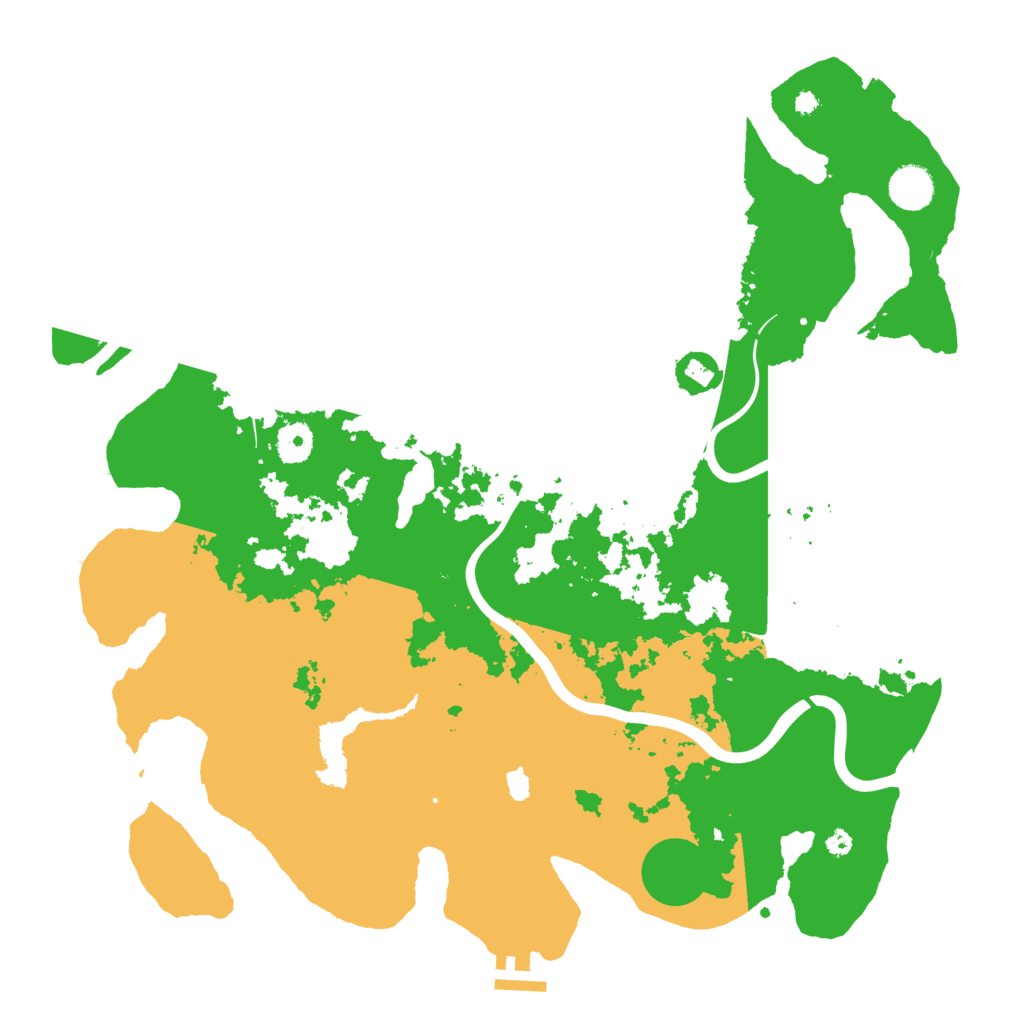 Biome Rust Map: Procedural Map, Size: 4000, Seed: 1884235592