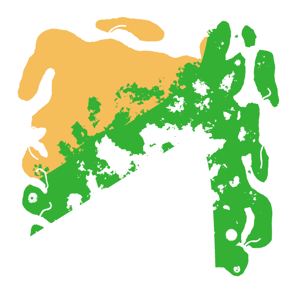 Biome Rust Map: Procedural Map, Size: 4500, Seed: 3184