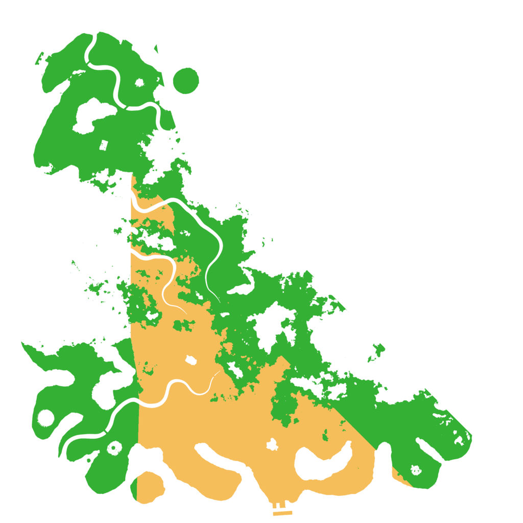 Biome Rust Map: Procedural Map, Size: 5500, Seed: 823476