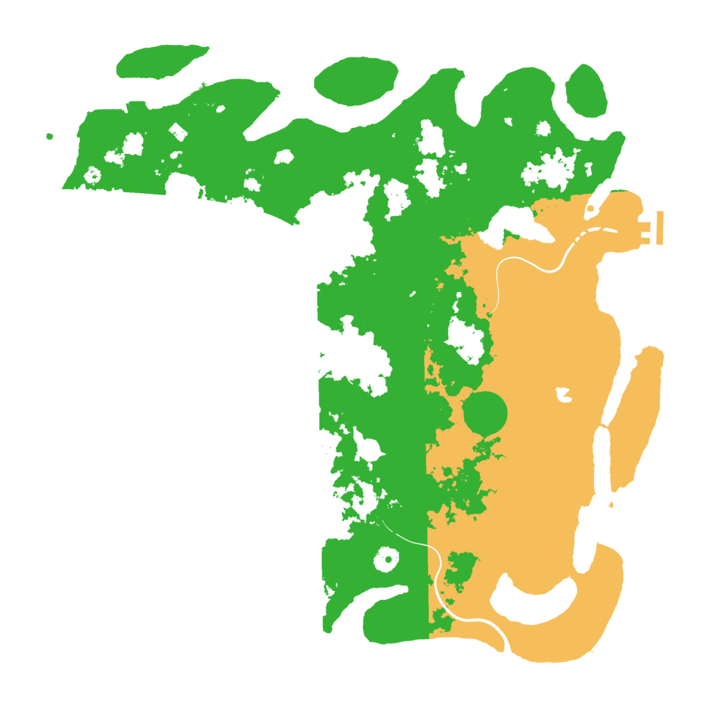 Biome Rust Map: Procedural Map, Size: 4250, Seed: 1679057578