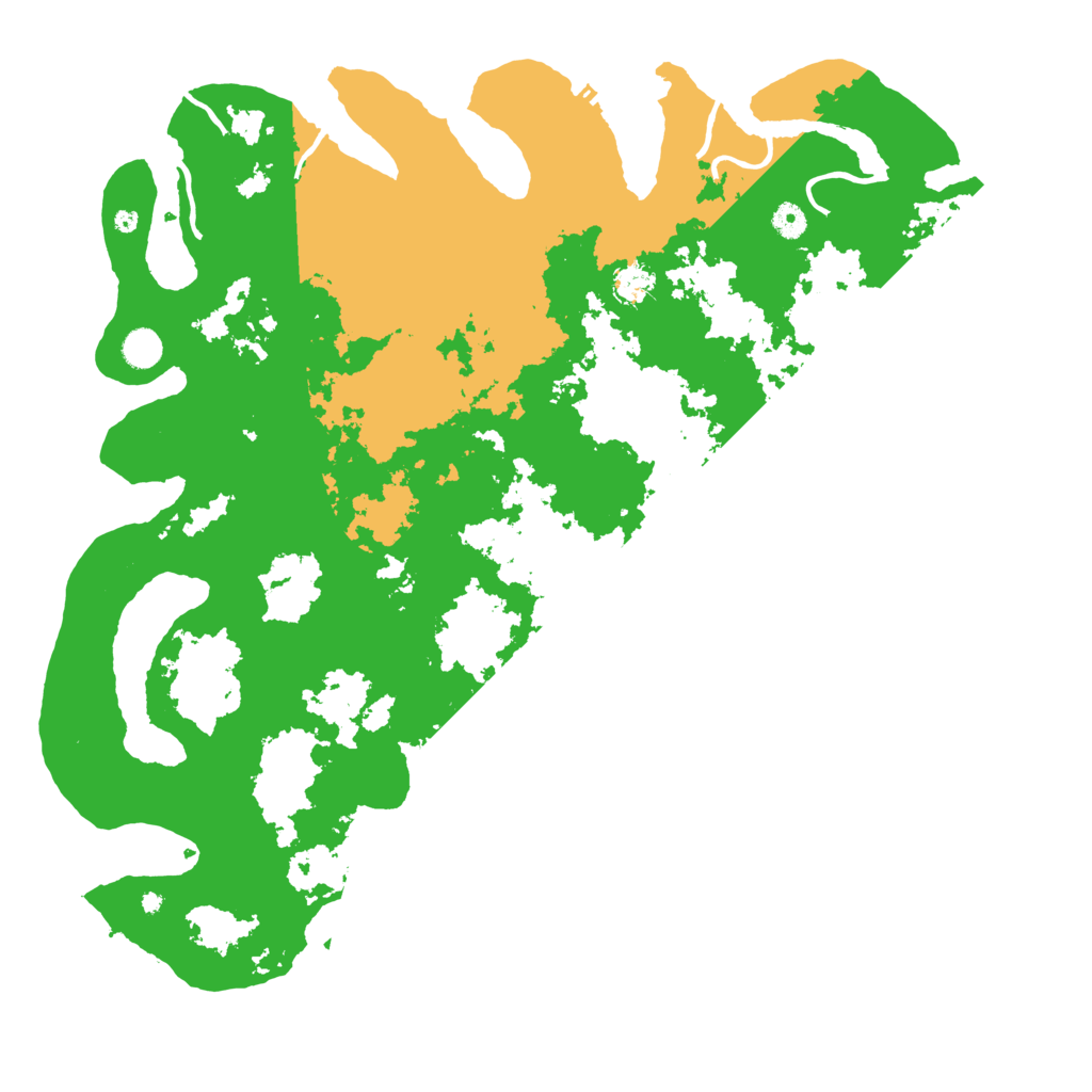 Biome Rust Map: Procedural Map, Size: 4800, Seed: 932410645