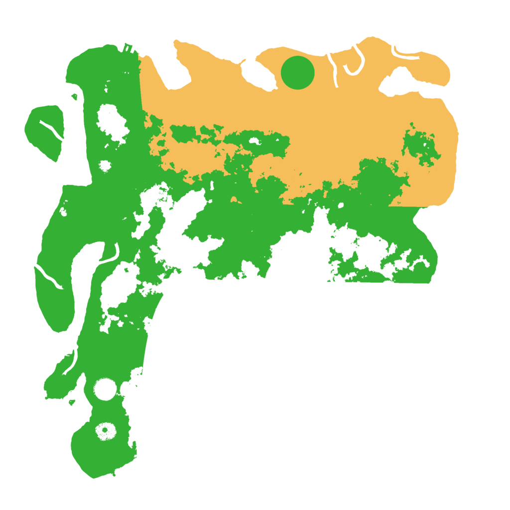 Biome Rust Map: Procedural Map, Size: 4000, Seed: 1194798551