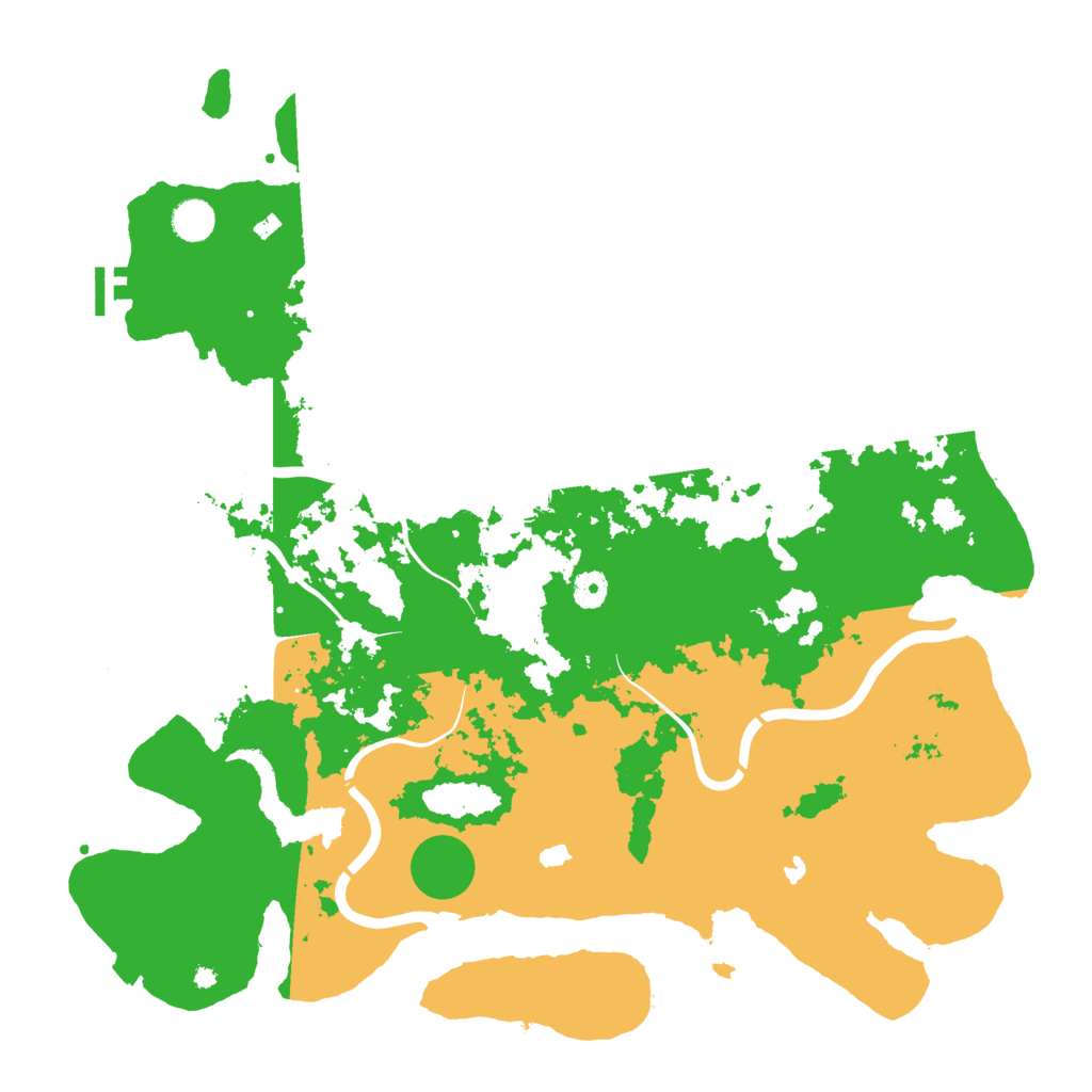 Biome Rust Map: Procedural Map, Size: 4500, Seed: 1311576899