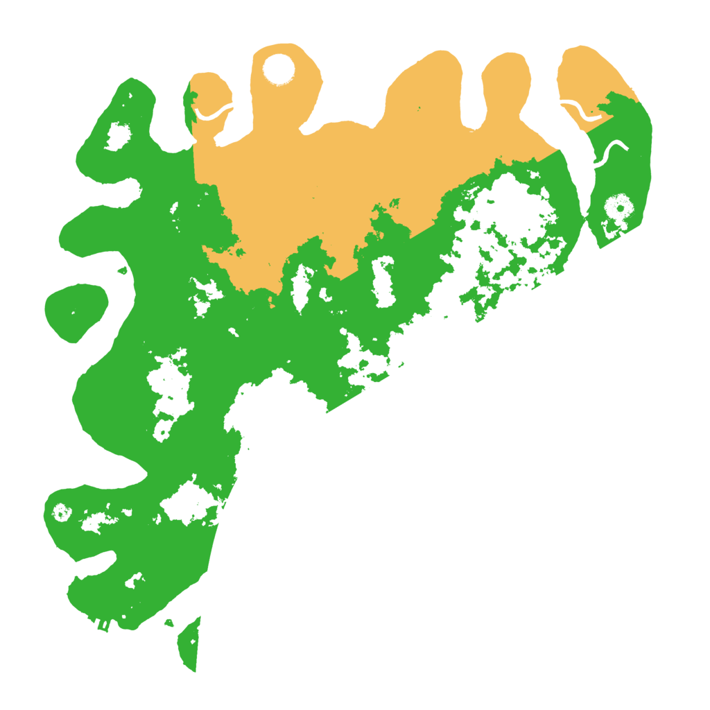 Biome Rust Map: Procedural Map, Size: 4000, Seed: 6849