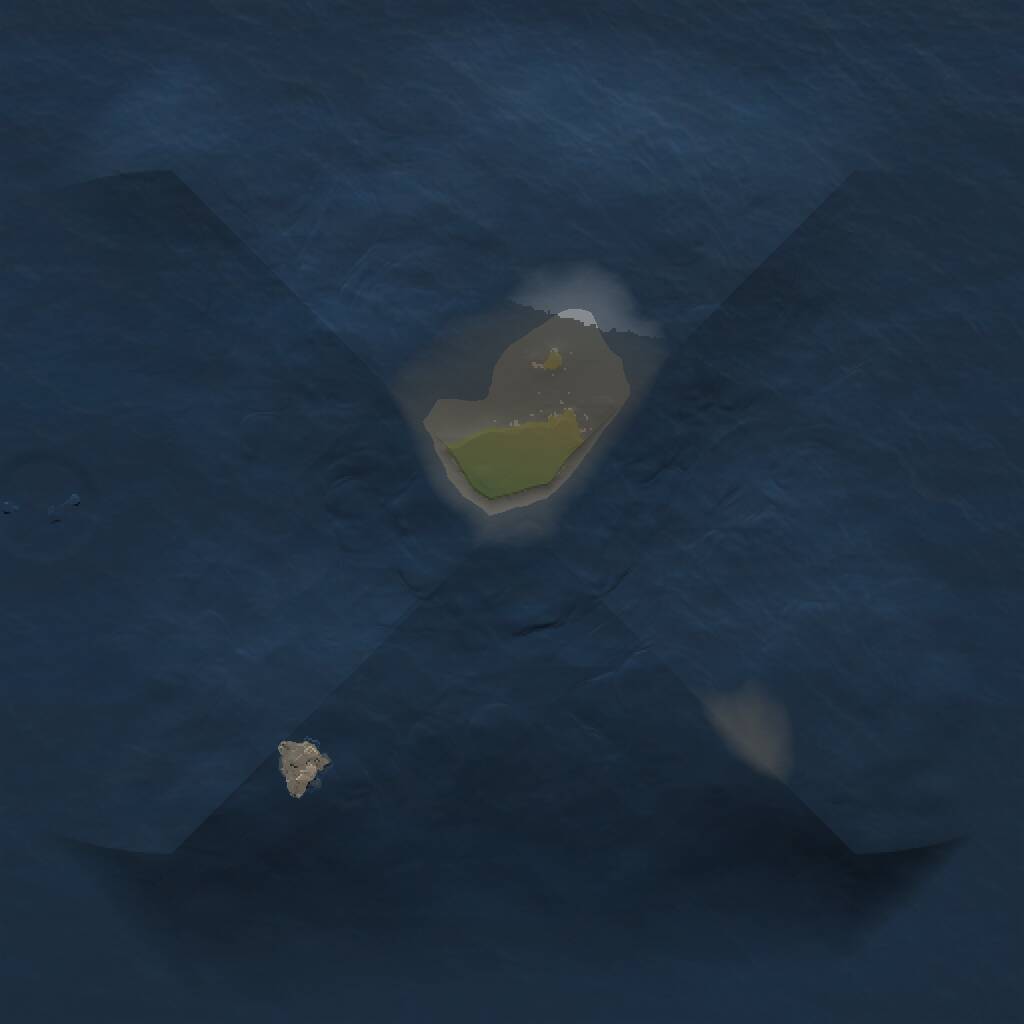 Rust Map: Procedural Map, Size: 1000, Seed: 120932589, 1 Monuments