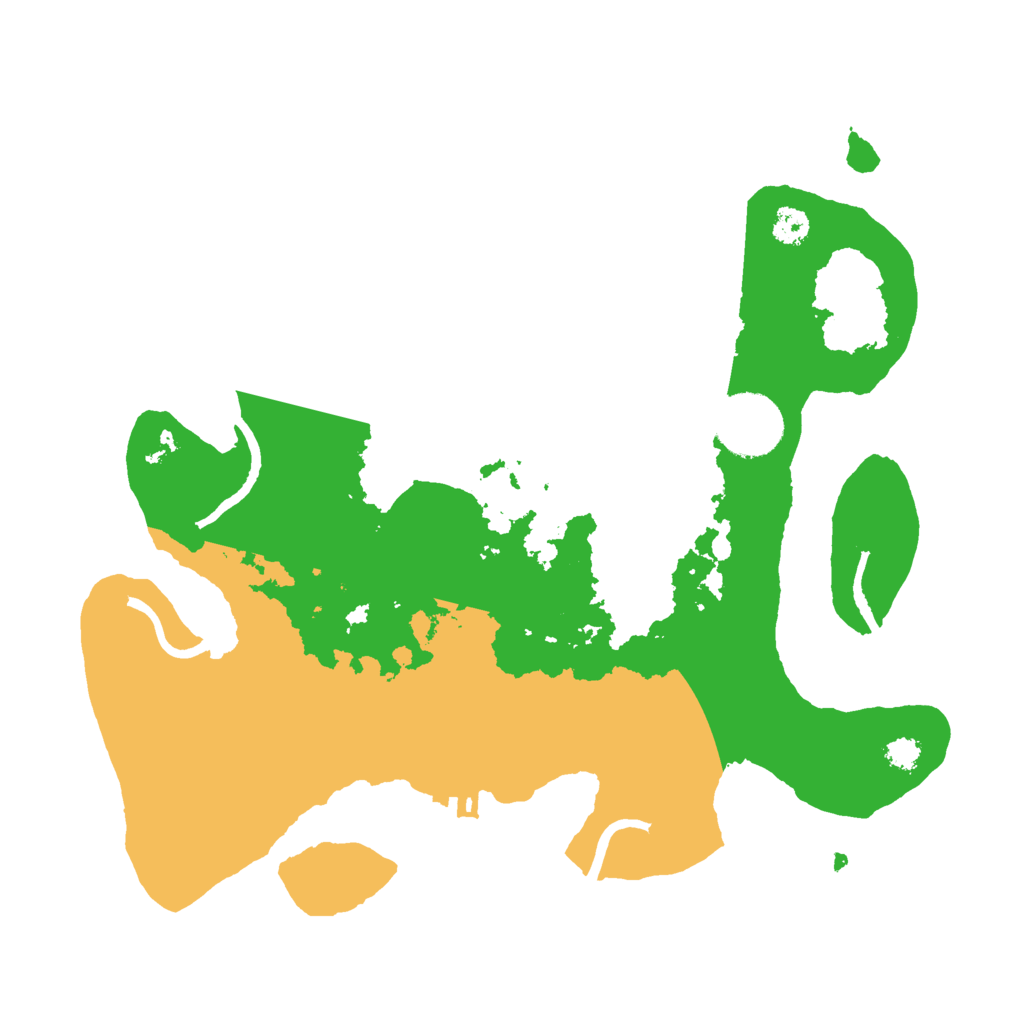 Biome Rust Map: Procedural Map, Size: 2900, Seed: 196662038