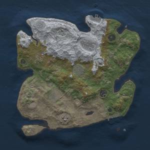 Thumbnail Rust Map: Procedural Map, Size: 3100, Seed: 11, 15 Monuments