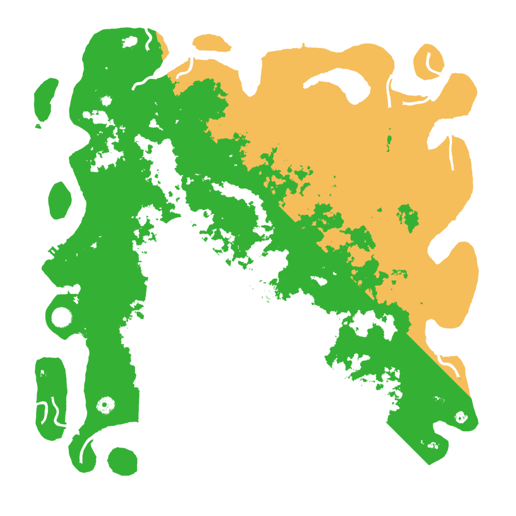 Biome Rust Map: Procedural Map, Size: 4500, Seed: 1492062372