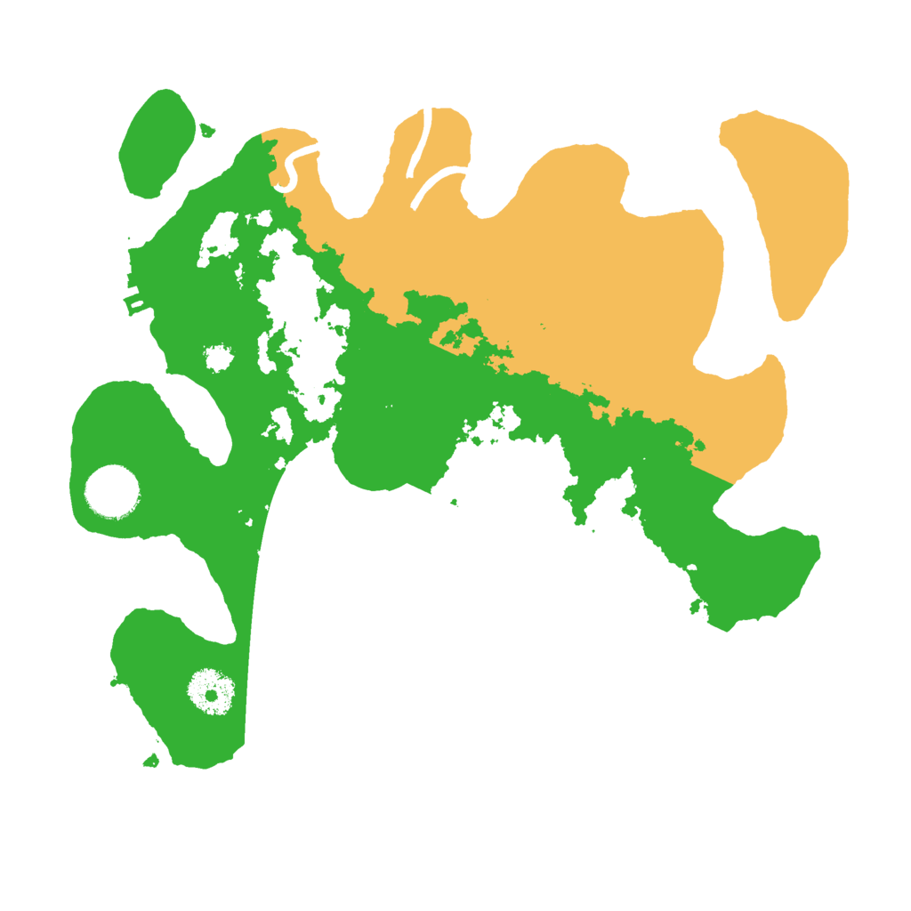 Biome Rust Map: Procedural Map, Size: 3000, Seed: 49993