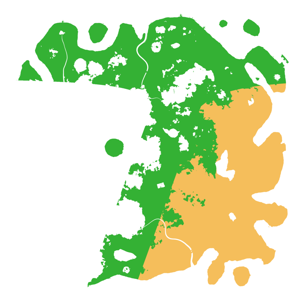 Biome Rust Map: Procedural Map, Size: 4500, Seed: 1674666280