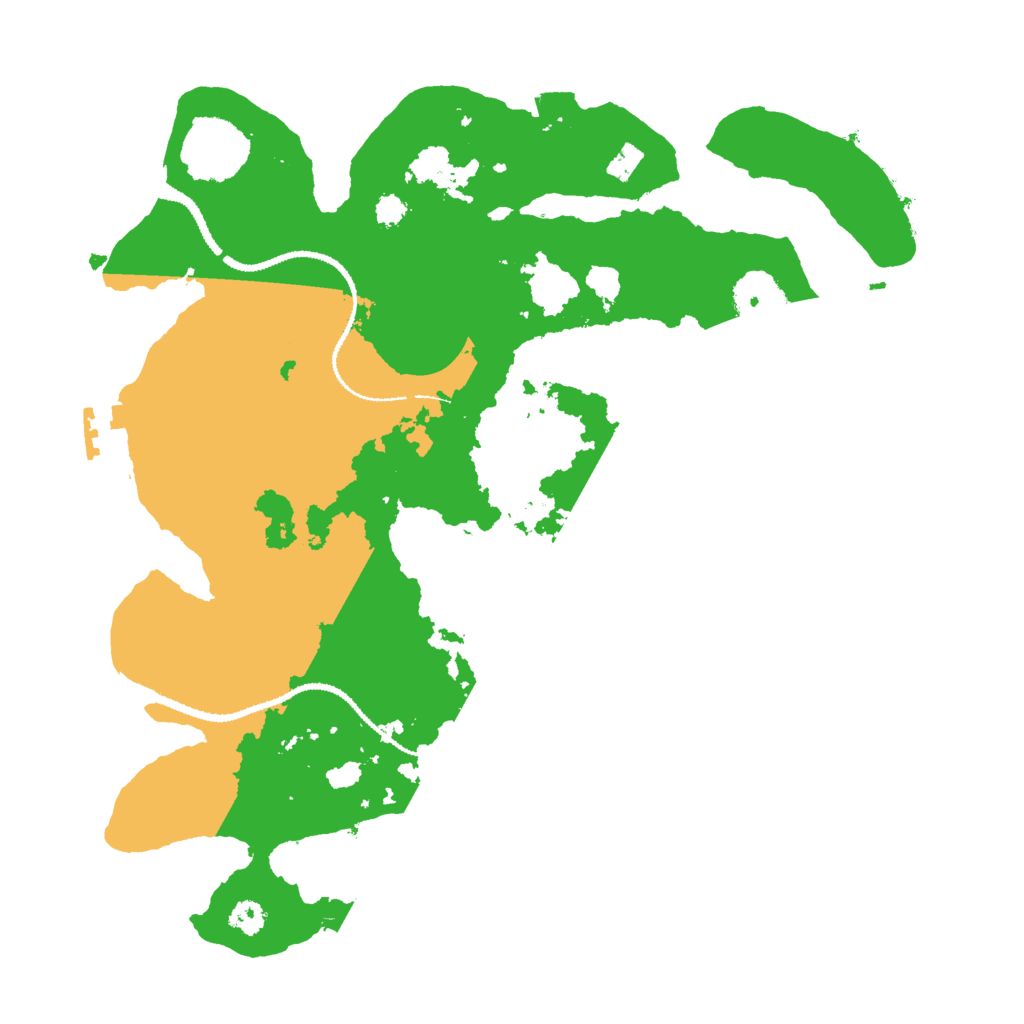 Biome Rust Map: Procedural Map, Size: 3000, Seed: 2451959