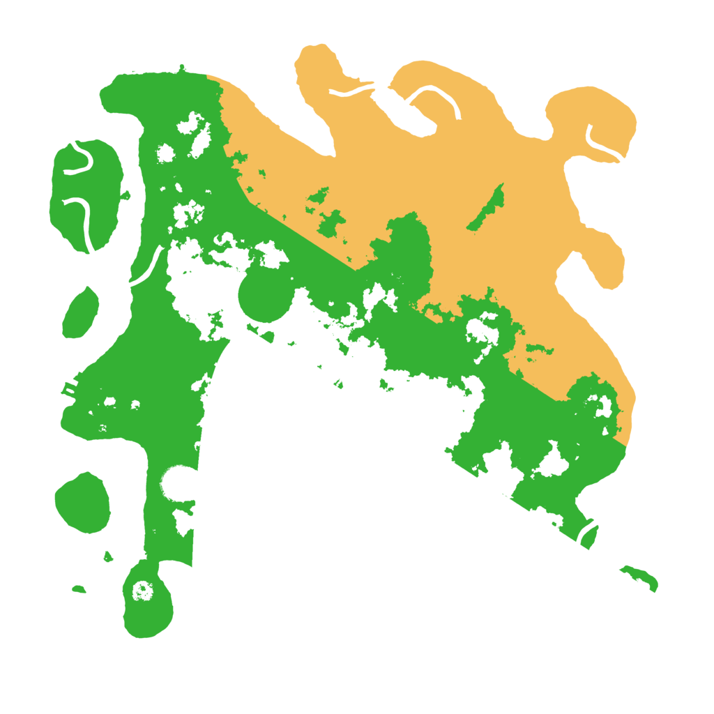 Biome Rust Map: Procedural Map, Size: 3500, Seed: 1972148619