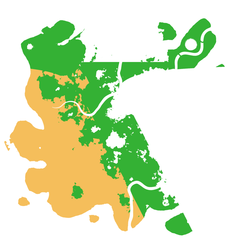 Biome Rust Map: Procedural Map, Size: 3750, Seed: 270923238