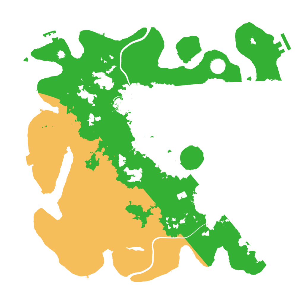 Biome Rust Map: Procedural Map, Size: 3500, Seed: 1162746471