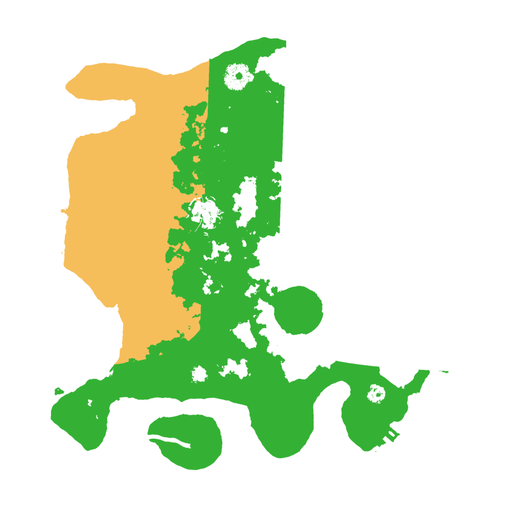 Biome Rust Map: Procedural Map, Size: 2900, Seed: 9100