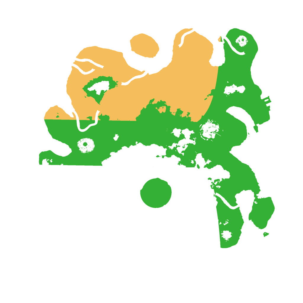 Biome Rust Map: Procedural Map, Size: 2900, Seed: 161