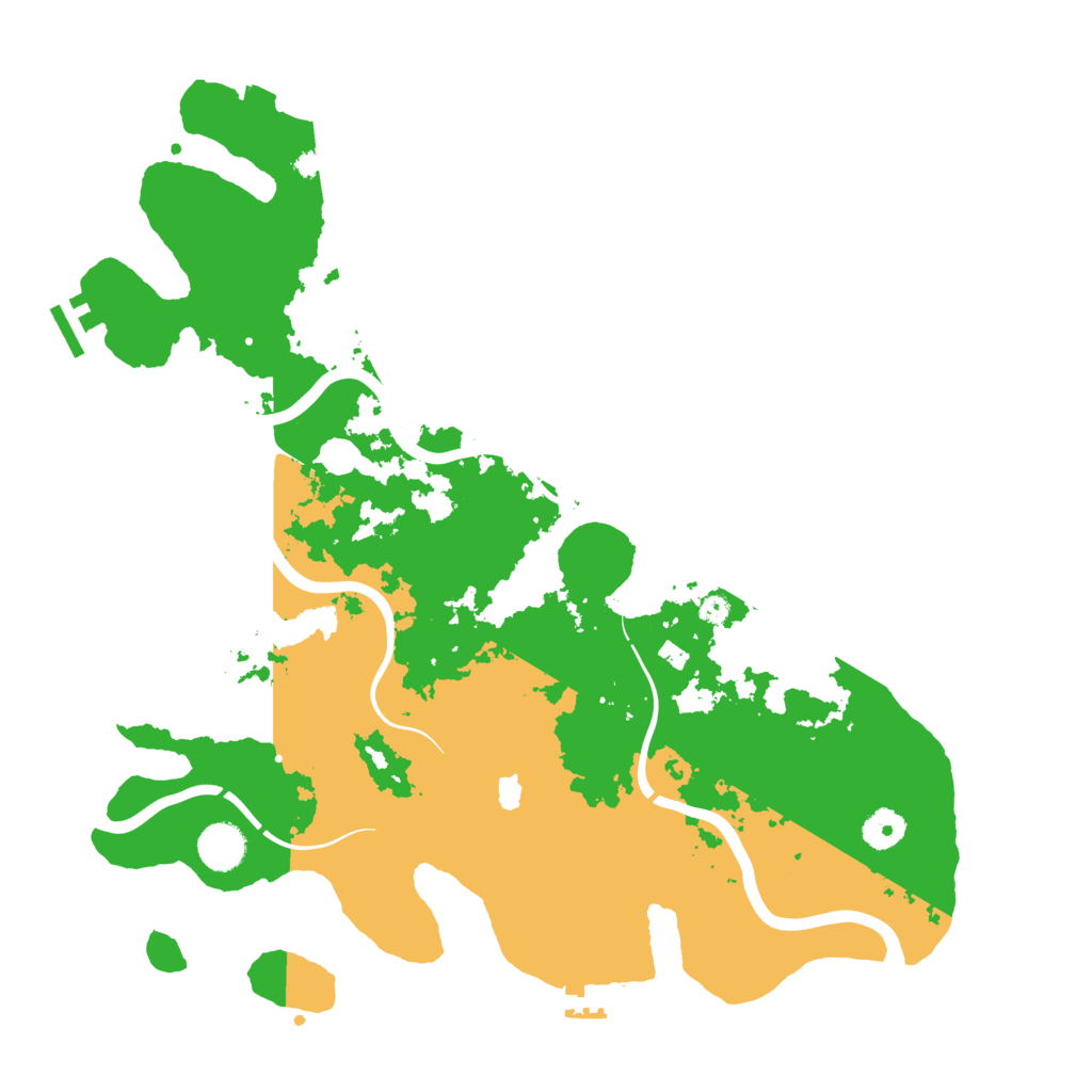 Biome Rust Map: Procedural Map, Size: 4000, Seed: 447376895