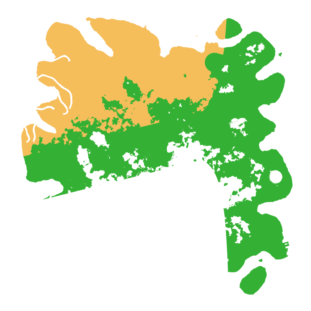 Biome Rust Map: Procedural Map, Size: 4250, Seed: 721625141