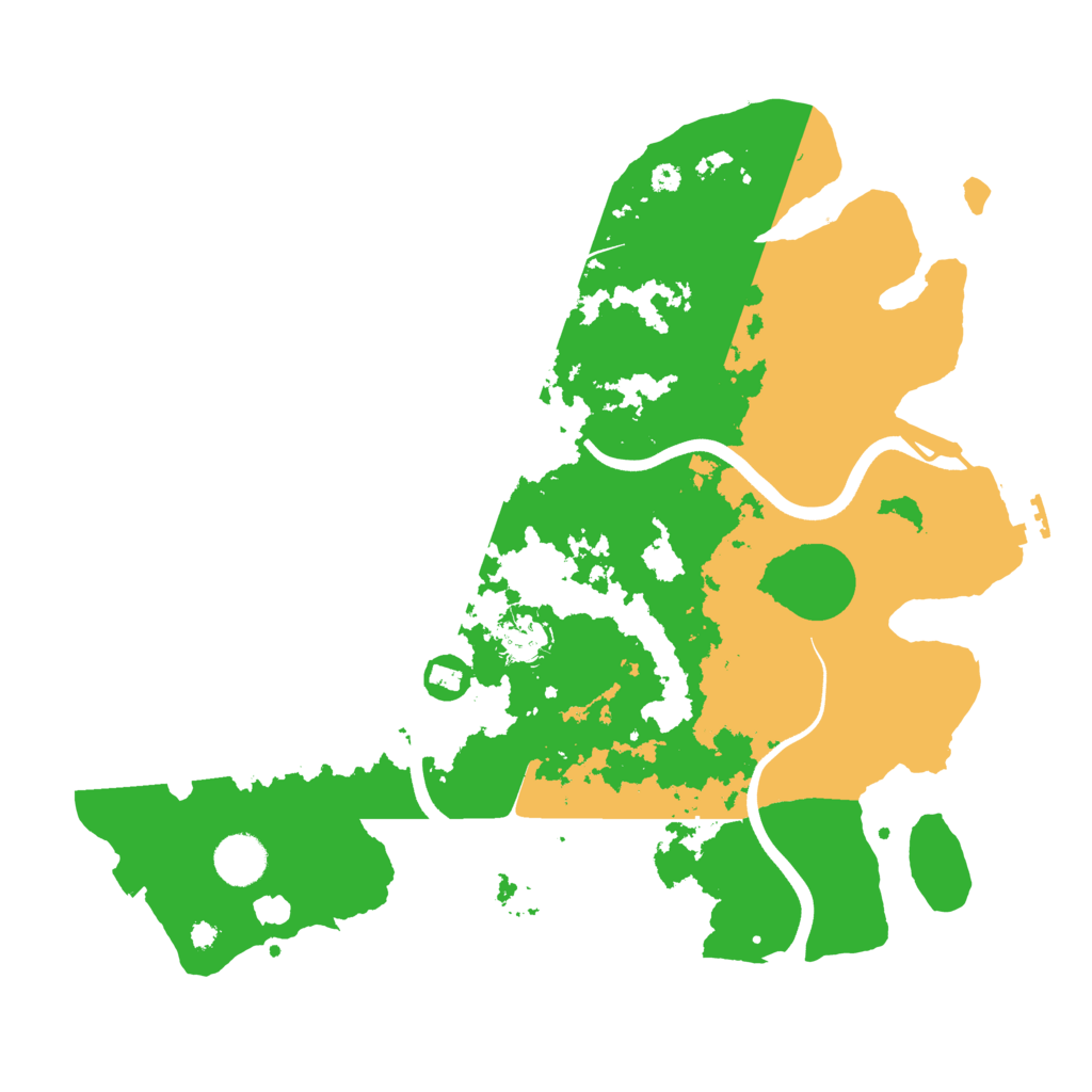 Biome Rust Map: Procedural Map, Size: 3750, Seed: 1289563735