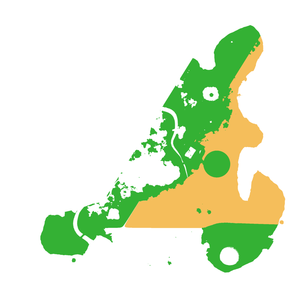 Biome Rust Map: Procedural Map, Size: 3000, Seed: 188565698