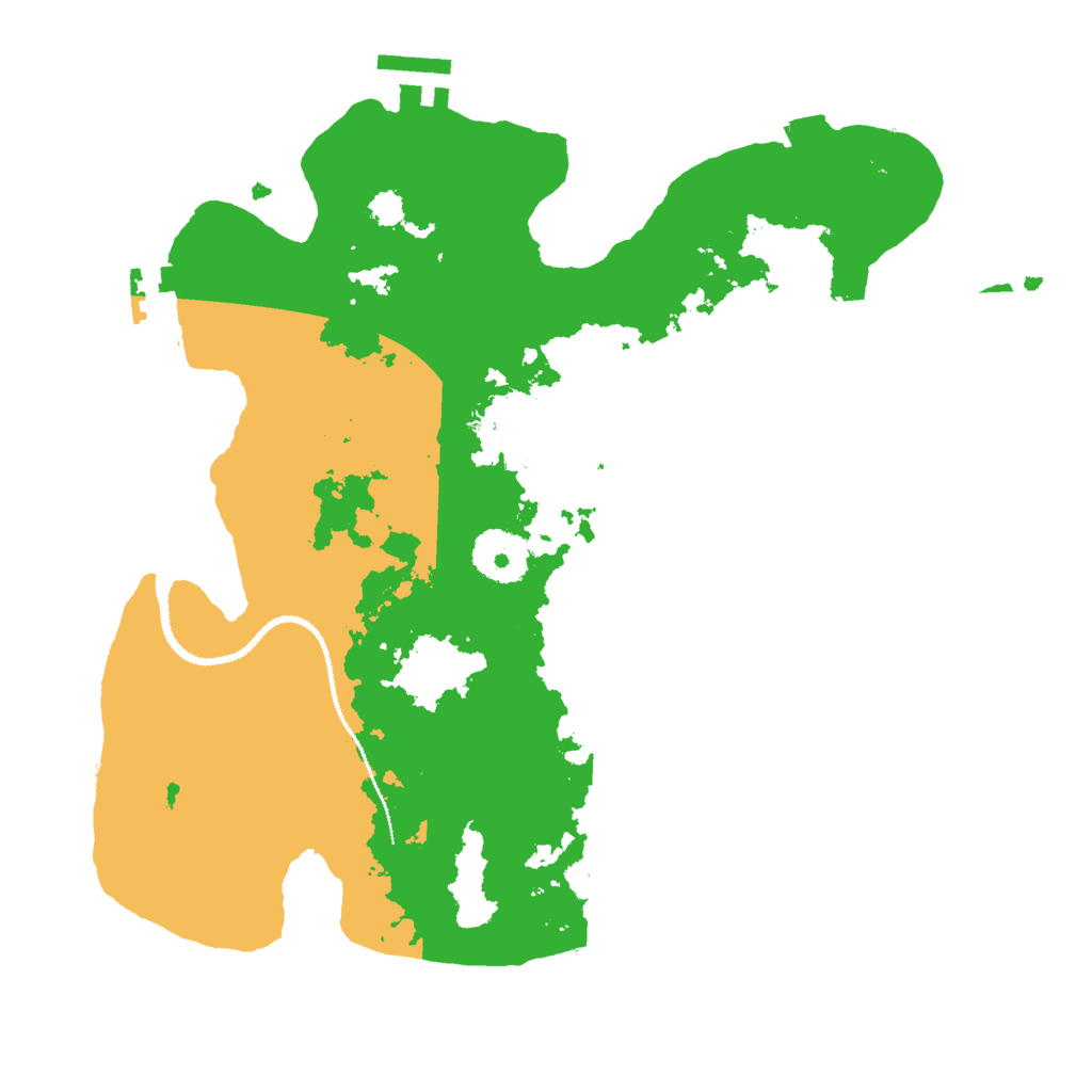 Biome Rust Map: Procedural Map, Size: 3000, Seed: 1933183