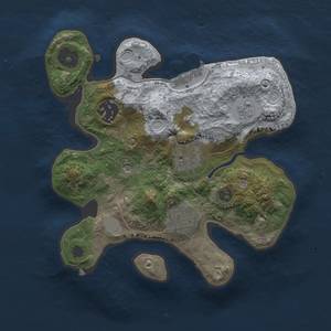 Thumbnail Rust Map: Procedural Map, Size: 2400, Seed: 246580731, 11 Monuments