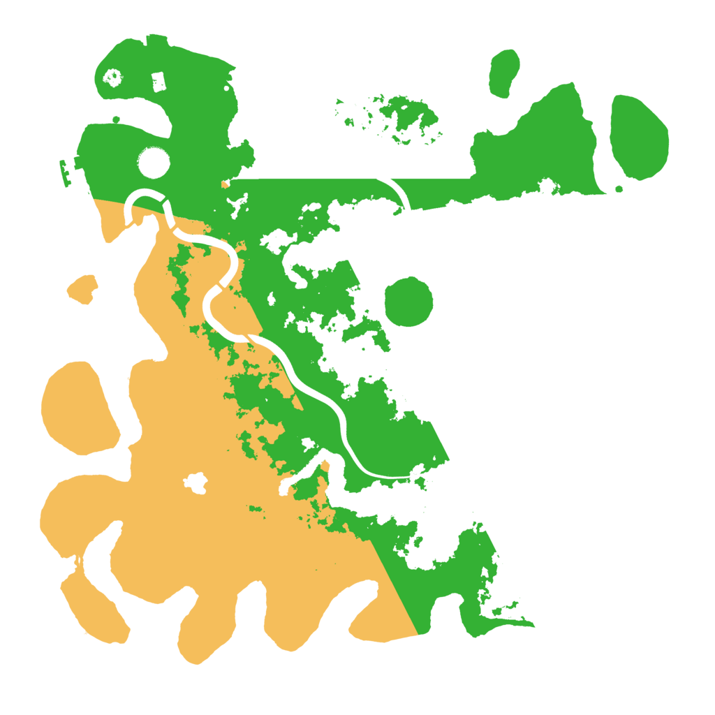 Biome Rust Map: Procedural Map, Size: 4000, Seed: 1187520104