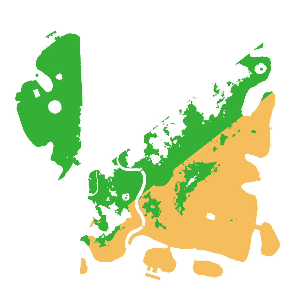 Biome Rust Map: Procedural Map, Size: 4000, Seed: 724569978