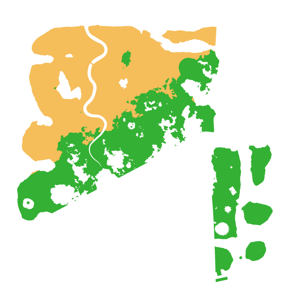 Biome Rust Map: Procedural Map, Size: 4000, Seed: 355642
