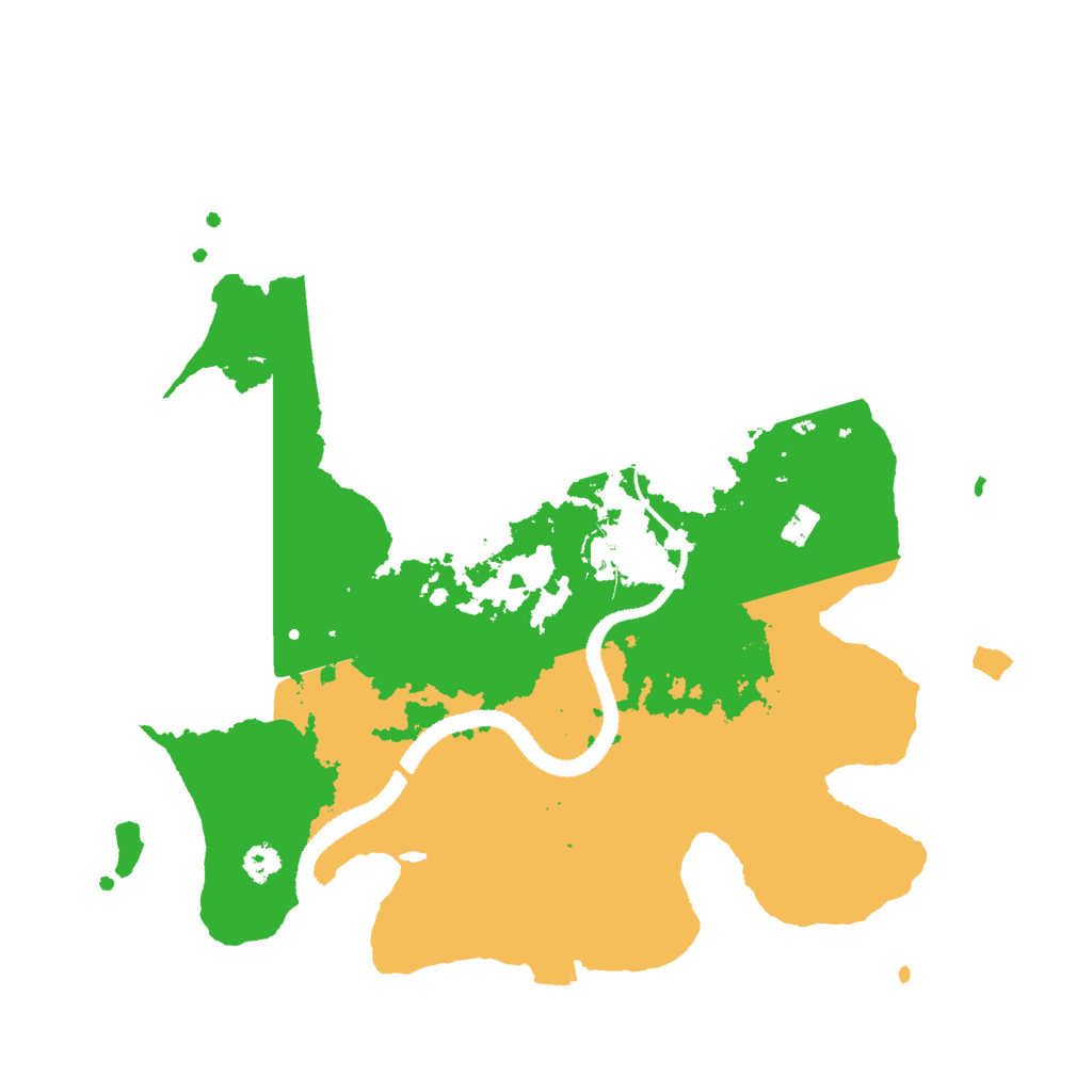 Biome Rust Map: Procedural Map, Size: 3000, Seed: 1726313950