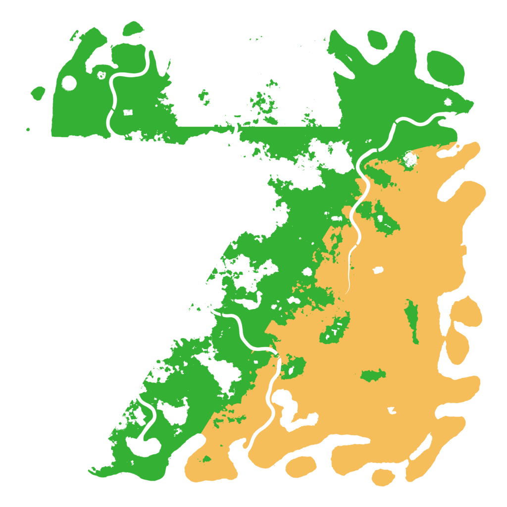 Biome Rust Map: Procedural Map, Size: 6000, Seed: 989210351