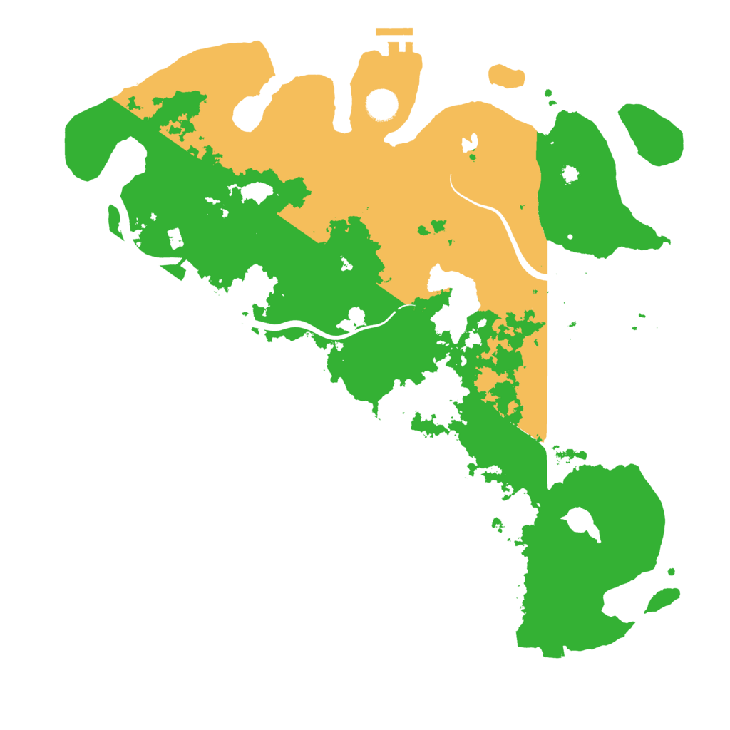 Biome Rust Map: Procedural Map, Size: 4000, Seed: 31514