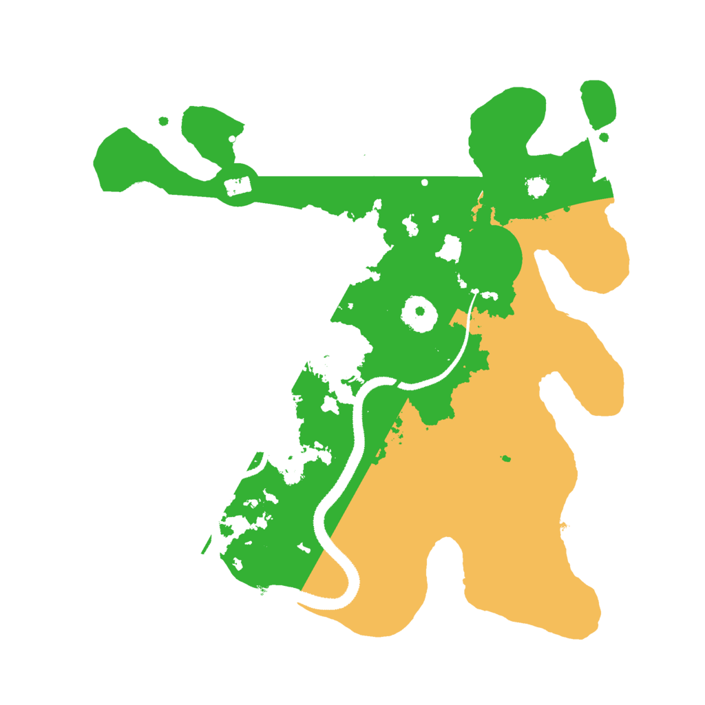 Biome Rust Map: Procedural Map, Size: 3000, Seed: 8032195