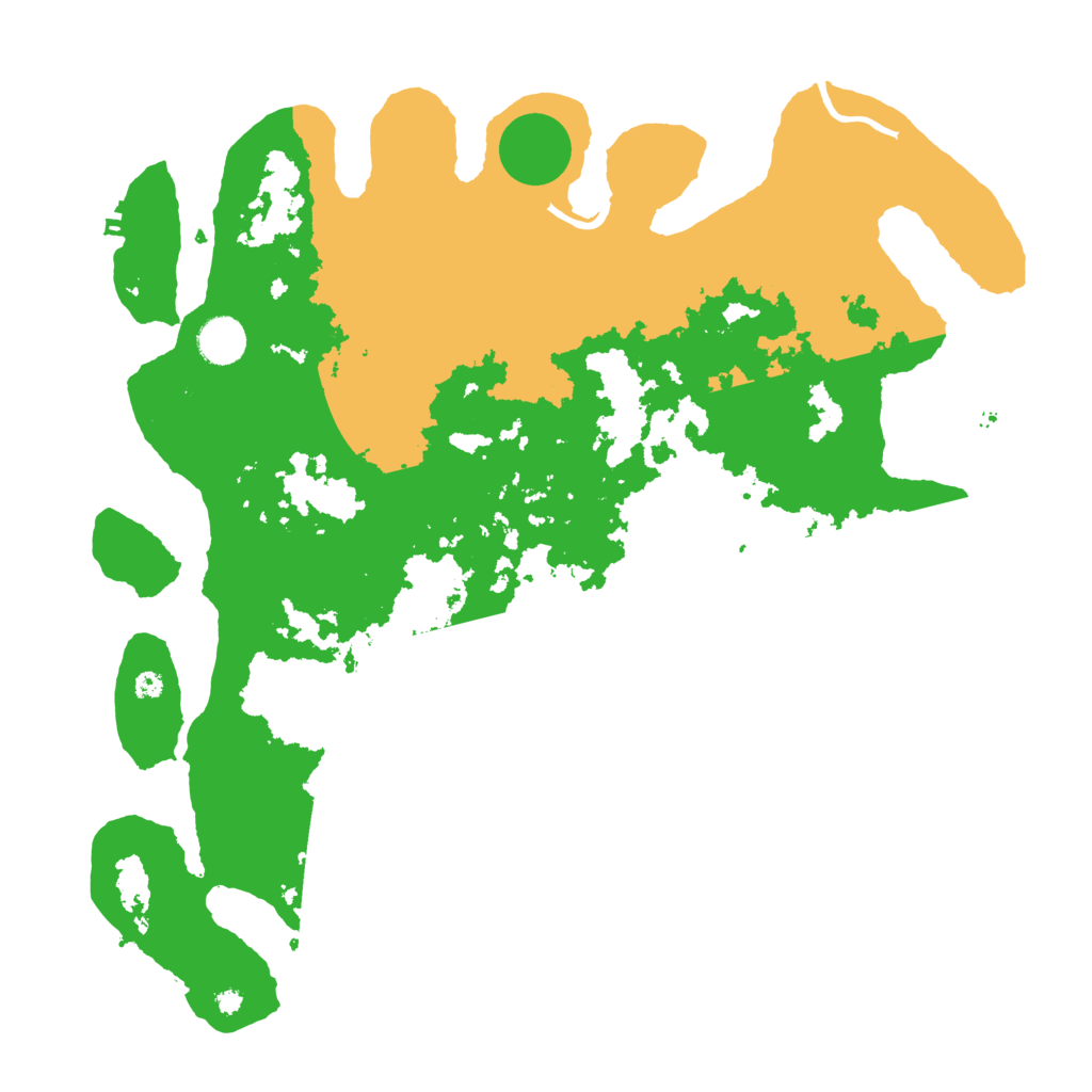 Biome Rust Map: Procedural Map, Size: 4000, Seed: 111162