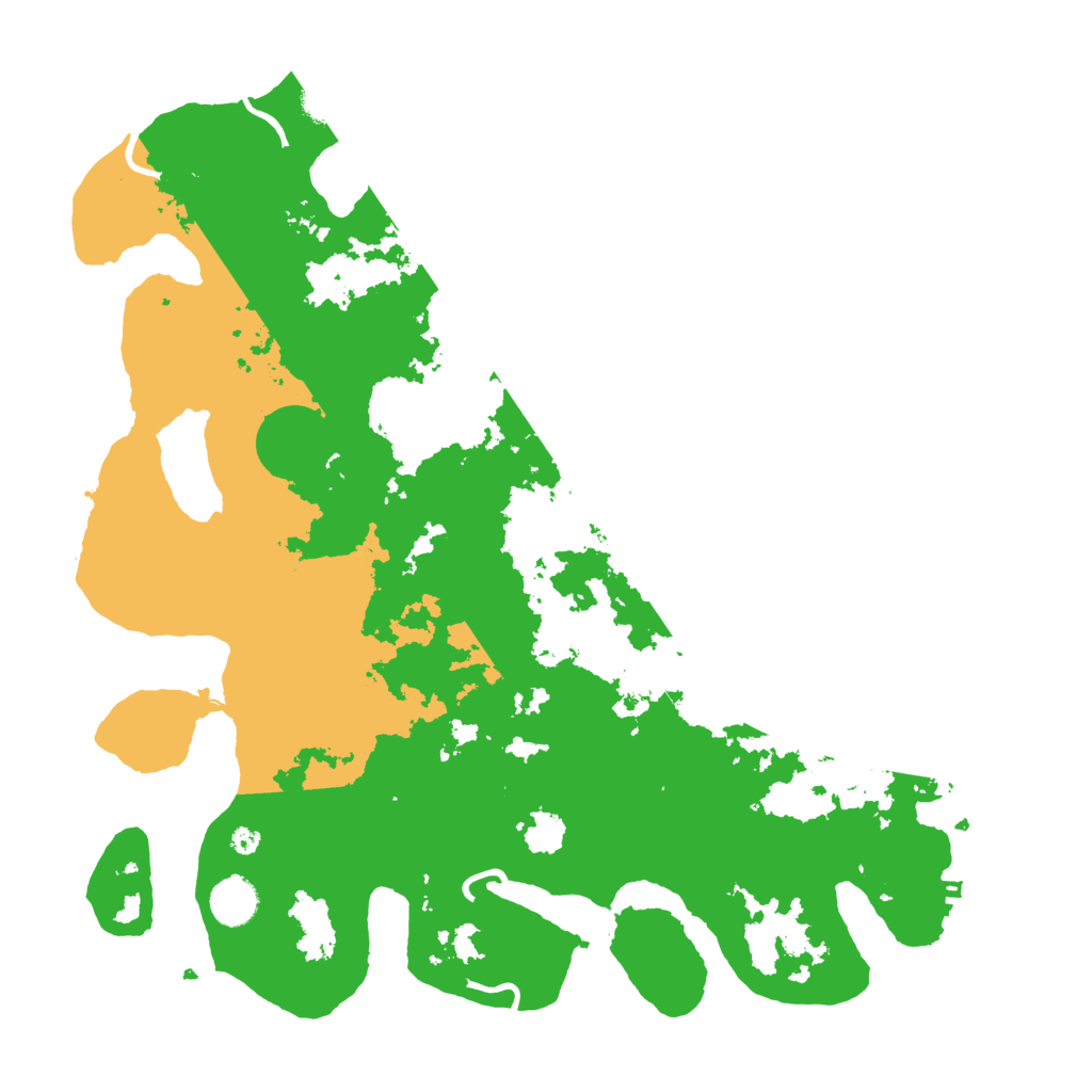 Biome Rust Map: Procedural Map, Size: 4000, Seed: 384418026