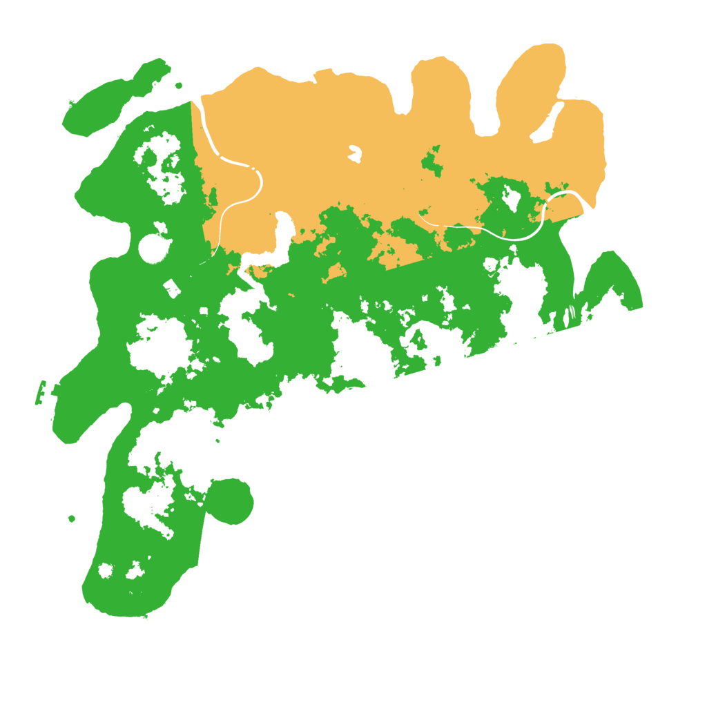 Biome Rust Map: Procedural Map, Size: 4250, Seed: 13144