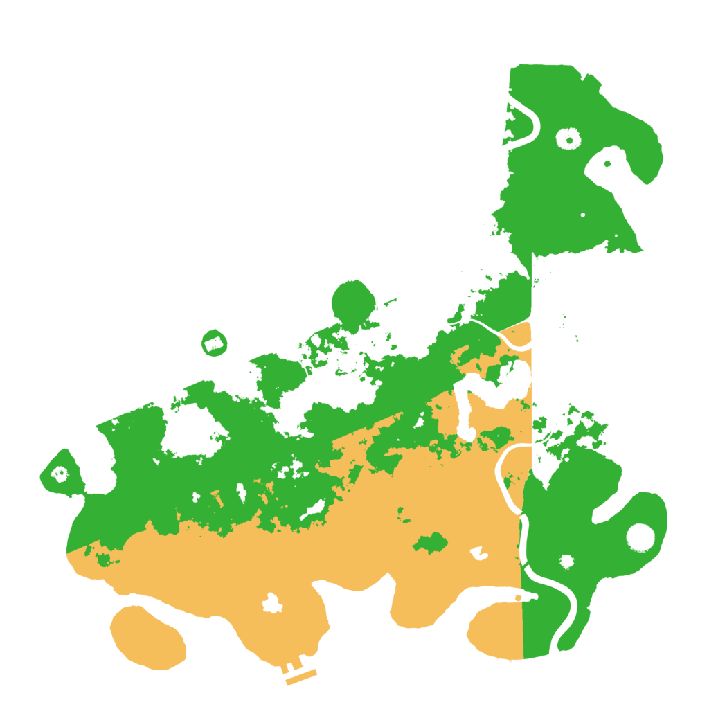 Biome Rust Map: Procedural Map, Size: 4500, Seed: 213318