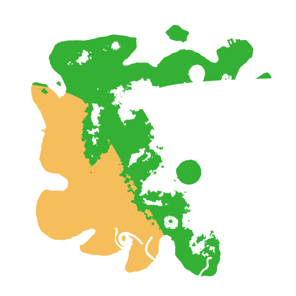 Biome Rust Map: Procedural Map, Size: 3200, Seed: 420
