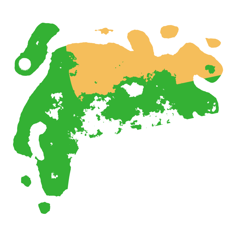 Biome Rust Map: Barren, Size: 3500, Seed: 1587942175