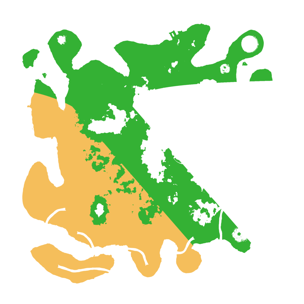Biome Rust Map: Procedural Map, Size: 3200, Seed: 83824442