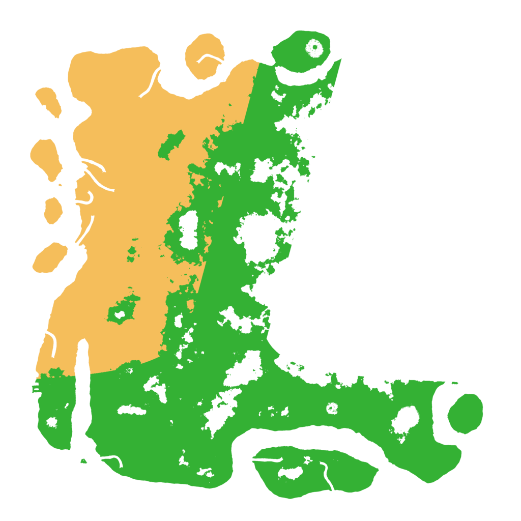 Biome Rust Map: Procedural Map, Size: 4500, Seed: 534529064