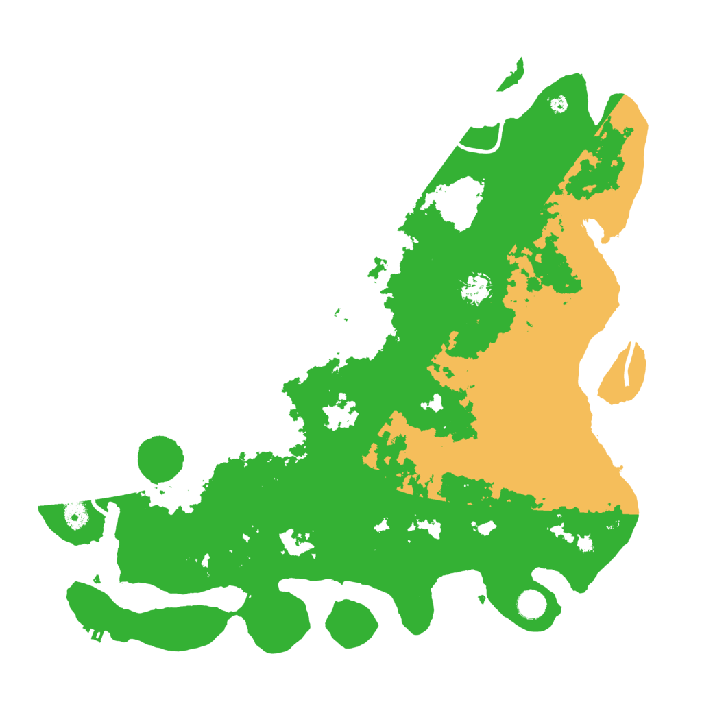 Biome Rust Map: Procedural Map, Size: 4250, Seed: 279921882