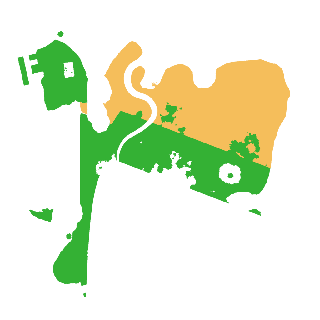 Biome Rust Map: Procedural Map, Size: 2250, Seed: 1521091635