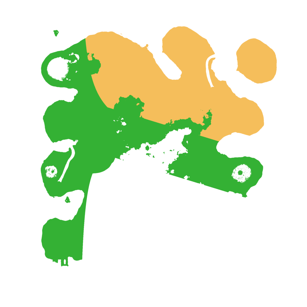 Biome Rust Map: Procedural Map, Size: 2600, Seed: 931