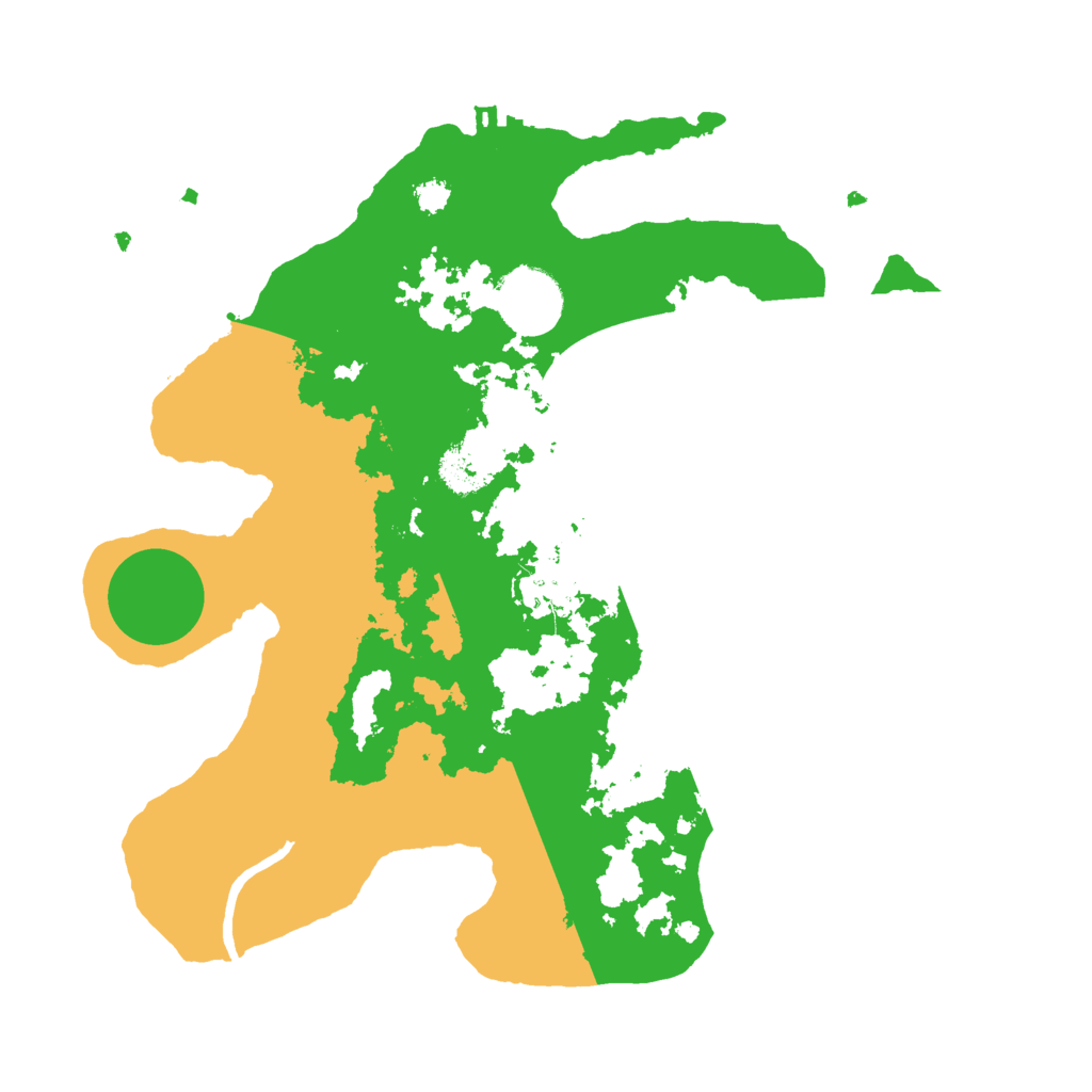 Biome Rust Map: Procedural Map, Size: 3000, Seed: 1104421772