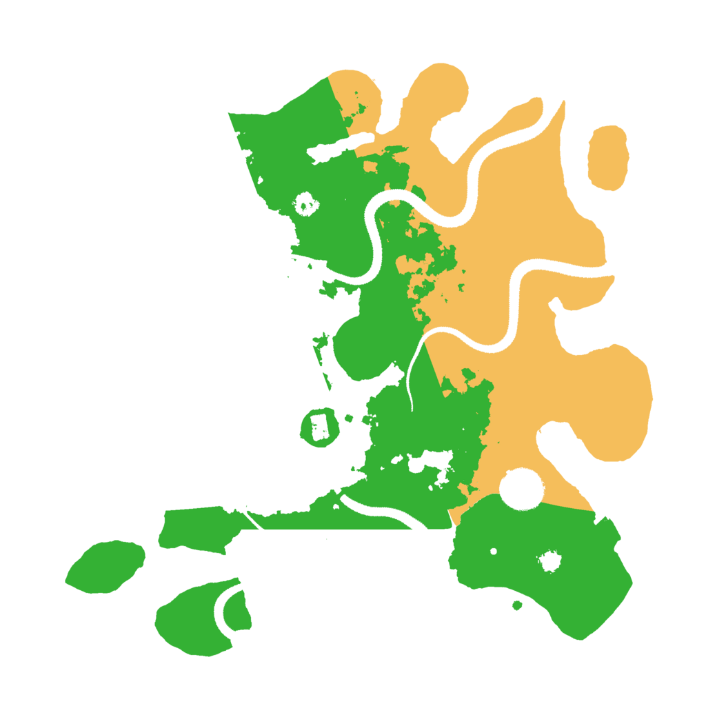 Biome Rust Map: Procedural Map, Size: 3000, Seed: 6789432