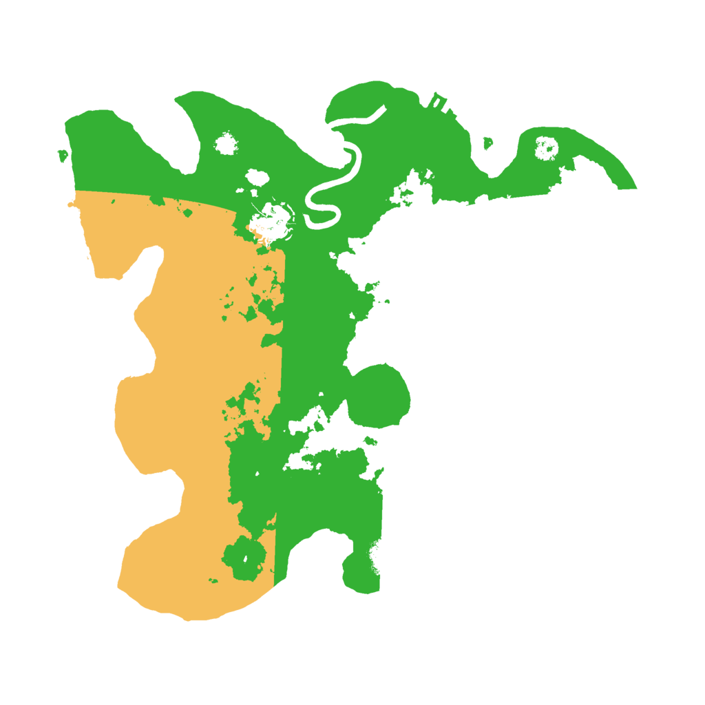 Biome Rust Map: Procedural Map, Size: 3000, Seed: 1816881091