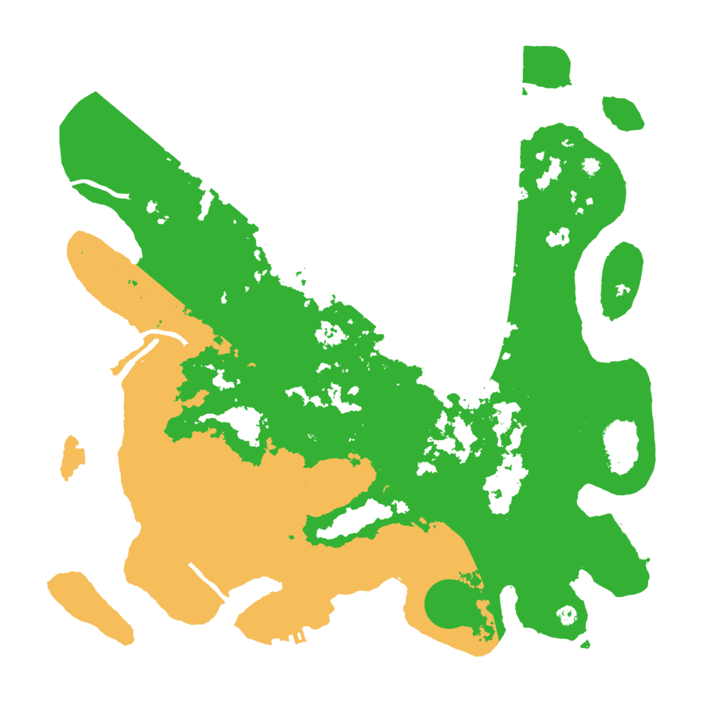 Biome Rust Map: Procedural Map, Size: 3800, Seed: 635742447