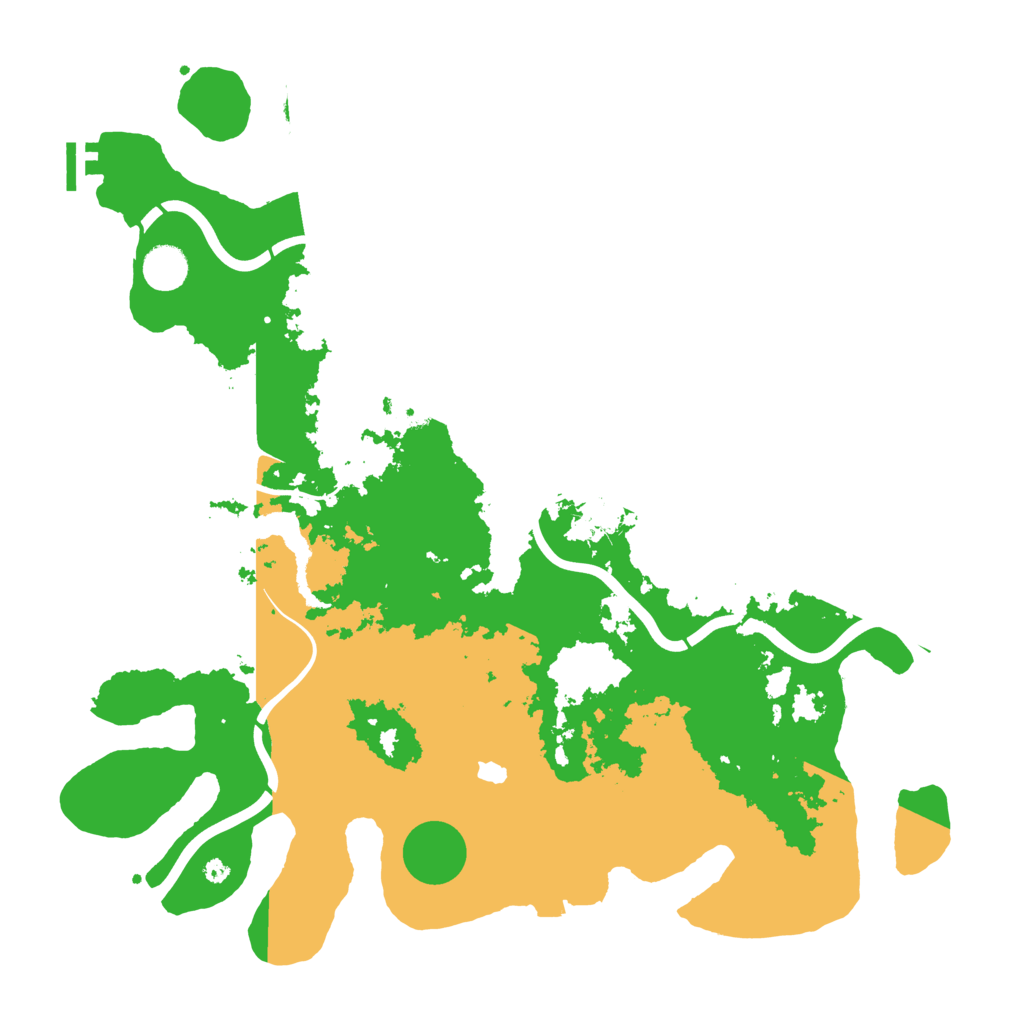 Biome Rust Map: Procedural Map, Size: 4250, Seed: 148807272